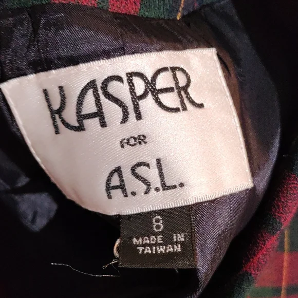 Vintage 80's Kasper for A.S.L      2 Pc suit. Size 8 - Picture 7 of 14